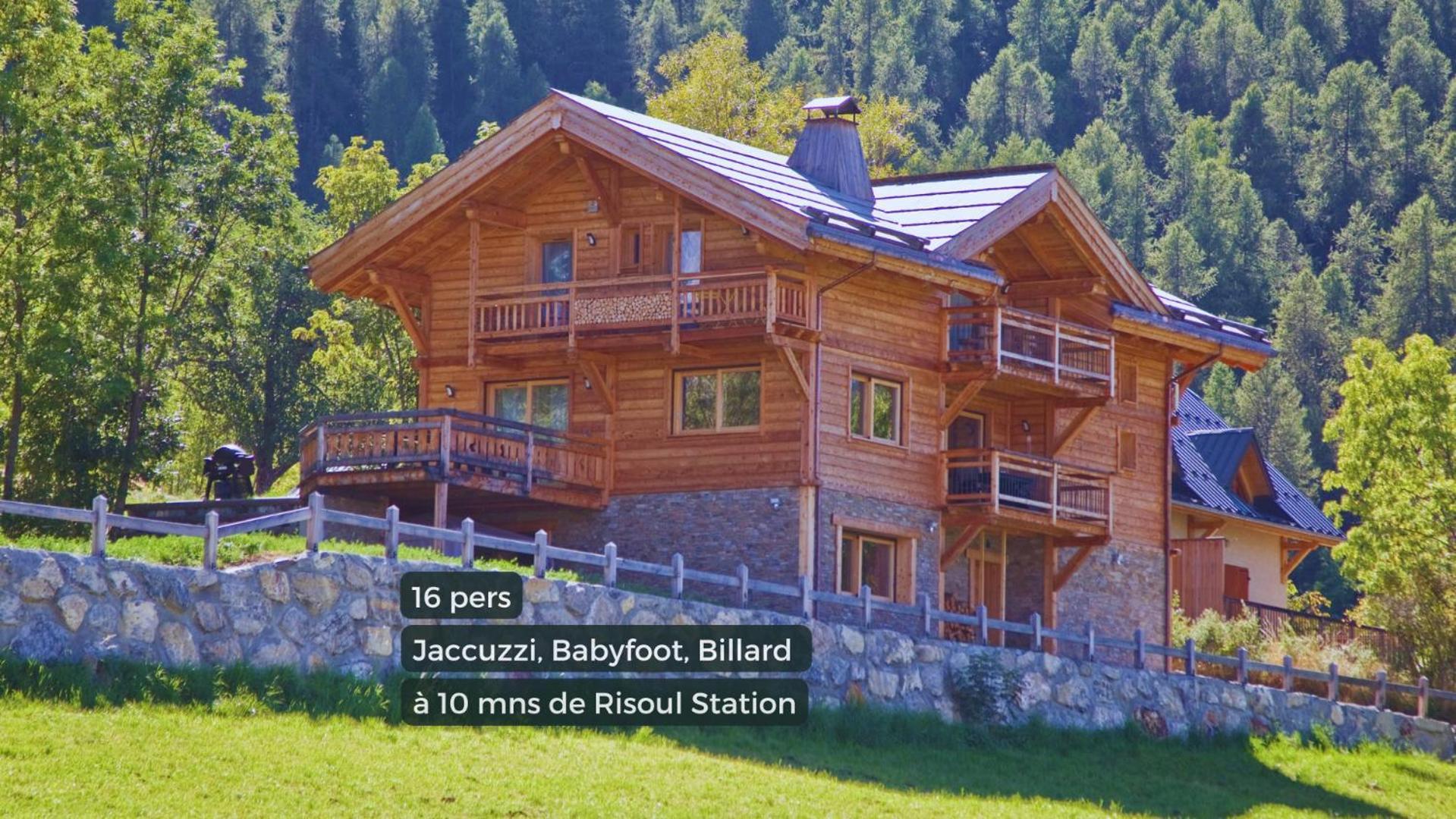 Chalet Kala Risoul Exteriér fotografie